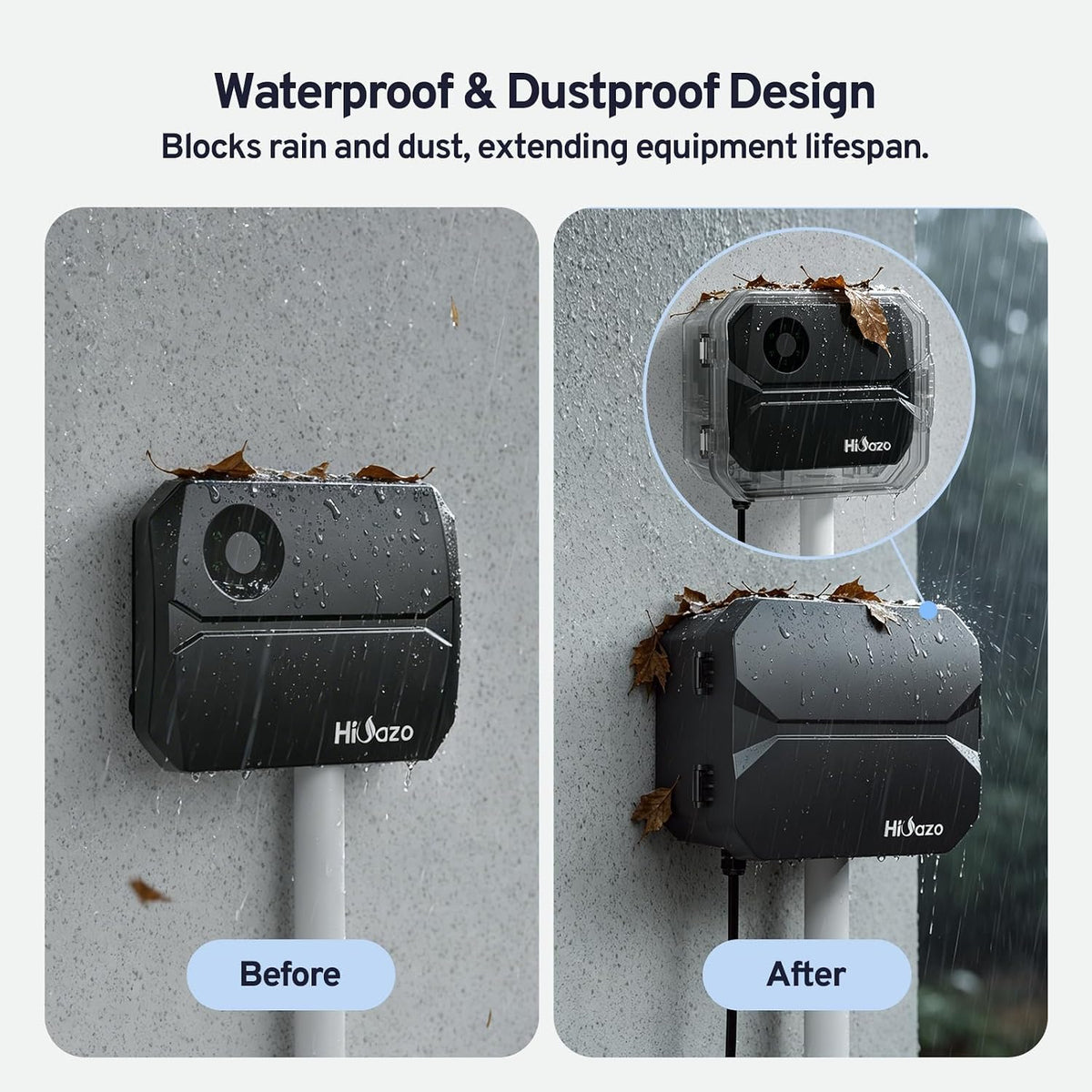 Smart Sprinklers Controller 2.4GHz WiFi, Irrigation Controller Easy Use App Enabled, 4 Zones + 16 Plans, Save Water Auto Skip Rain, Freeze & Wind, 10 Minutes Install