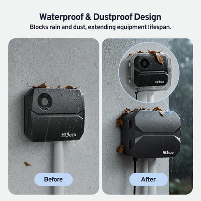 Smart Sprinklers Controller 2.4GHz WiFi, Irrigation Controller Easy Use App Enabled, 4 Zones + 16 Plans, Save Water Auto Skip Rain, Freeze & Wind, 10 Minutes Install