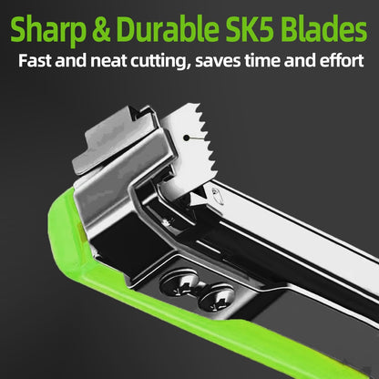 Plant Tying Machine, Plant Tape Cattle Panels for Garden,Plant Vine Tying Tool with 10000pcs Staples 21 Rolls Tape Plant Tape Gun for Grapes,Tapener (tapetool set1pcs), Green