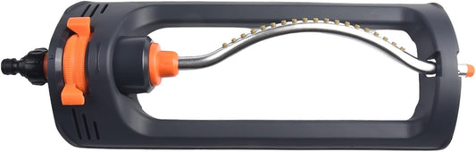 Lawn Maintenance Simplified Adjustable Oscillating Sprinkler with Rustproof Material and Efficient Coverage (B)