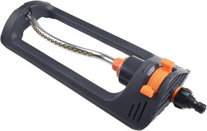 Lawn Maintenance Simplified Adjustable Oscillating Sprinkler with Rustproof Material and Efficient Coverage (B)