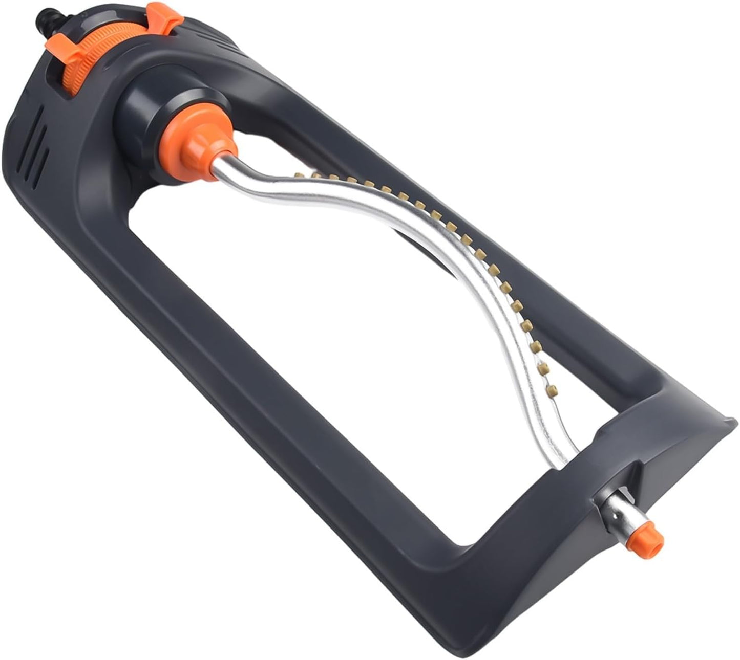 Lawn Maintenance Simplified Adjustable Oscillating Sprinkler with Rustproof Material and Efficient Coverage (B)