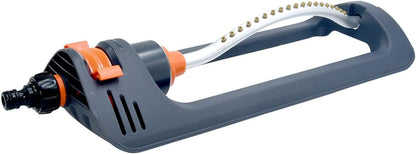 Lawn Maintenance Simplified Adjustable Oscillating Sprinkler with Rustproof Material and Efficient Coverage (B)
