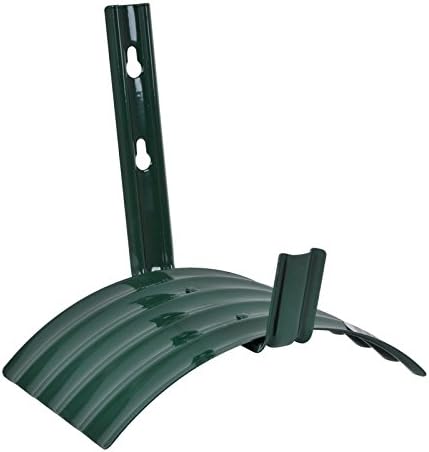 Metal Garden Hose Hanger - Heavy Duty Rust Proof Steel - Easy Wall Mount Hose Hanger