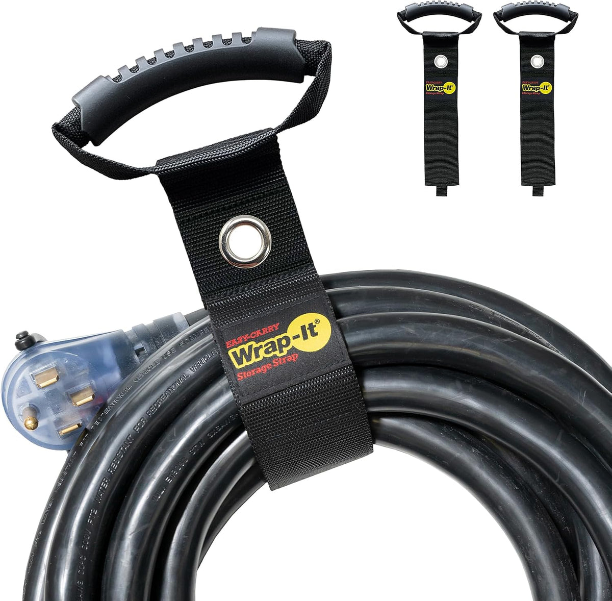 Easy-Carry Straps - 22" (2-Pack) Black