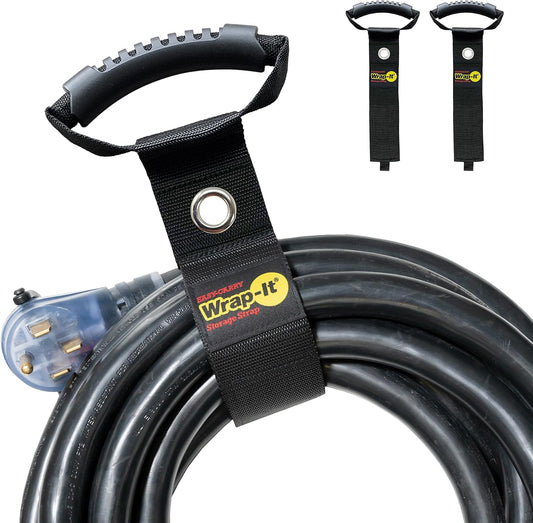 Easy-Carry Straps - 22" (2-Pack) Black