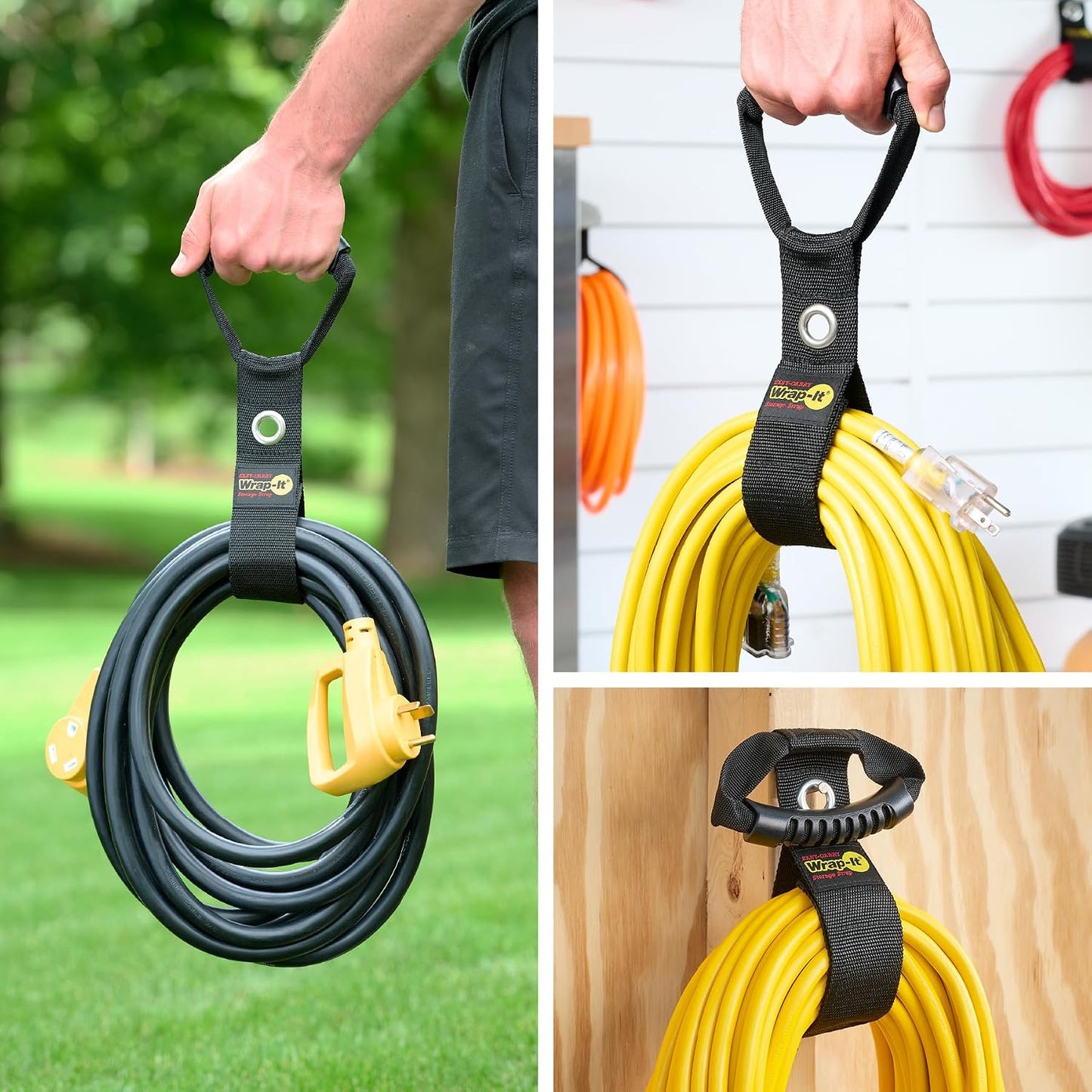 Easy-Carry Straps - 22" (2-Pack) Black