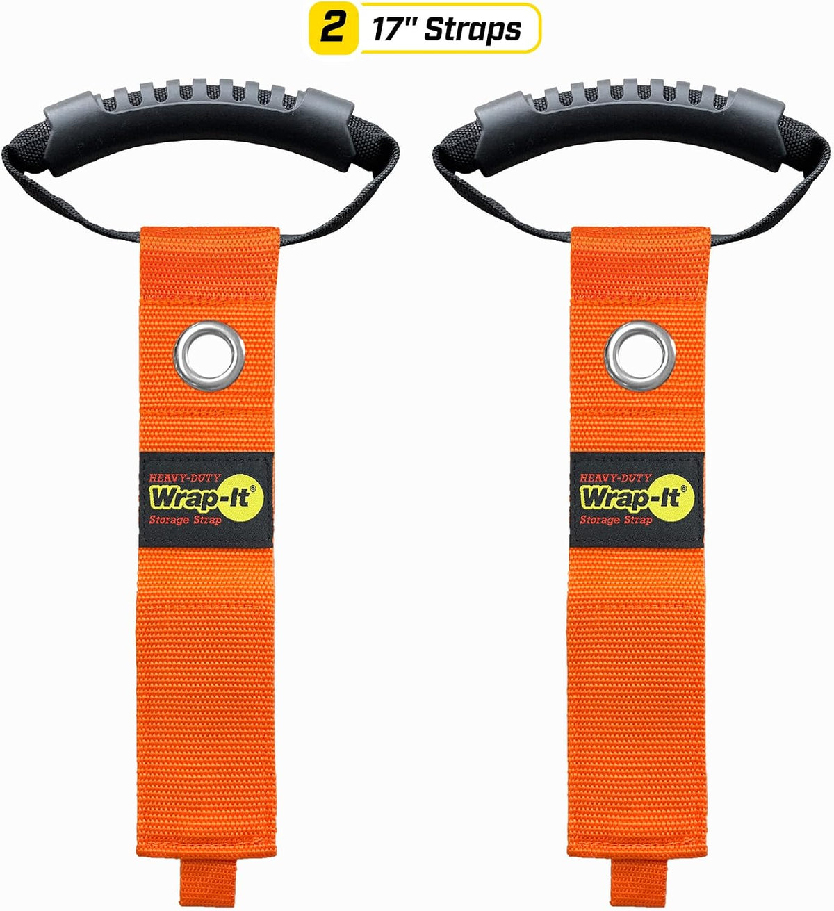 Easy-Carry Straps - 22" (2-Pack) Black