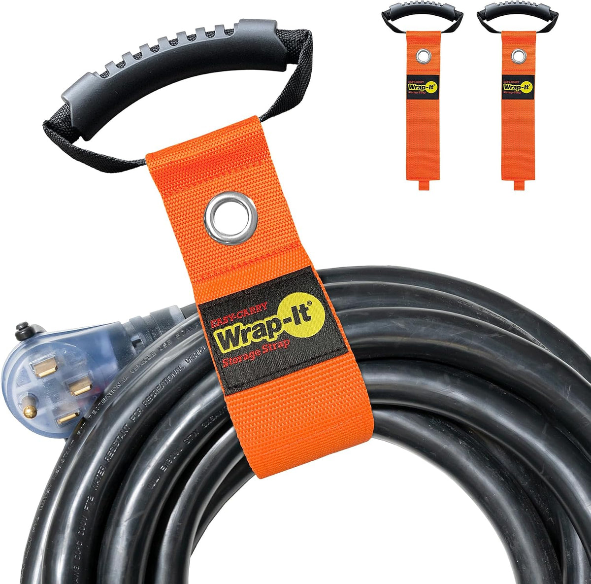 Easy-Carry Straps - 22" (2-Pack) Black