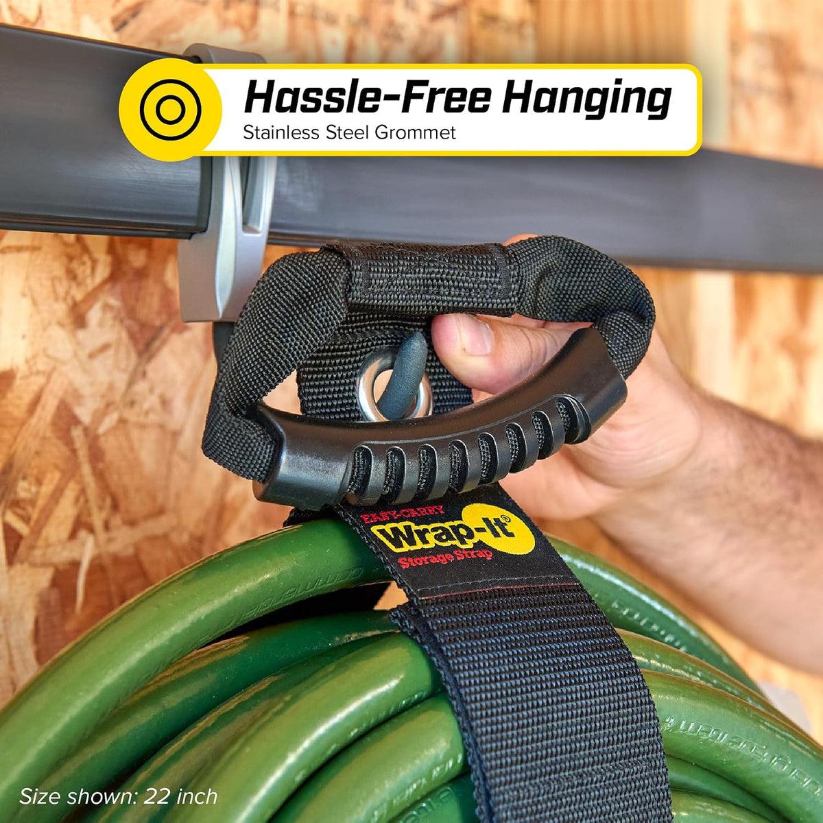 Easy-Carry Straps - 22" (2-Pack) Black