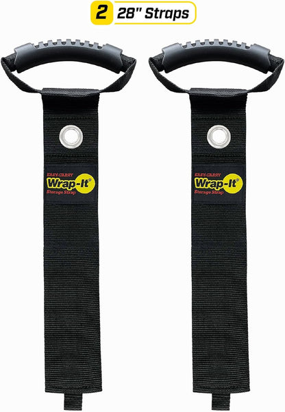 Easy-Carry Straps - 22" (2-Pack) Black