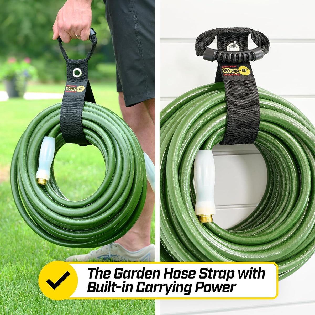 Easy-Carry Straps - 22" (2-Pack) Black