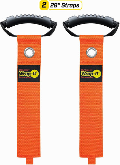 Easy-Carry Straps - 22" (2-Pack) Black