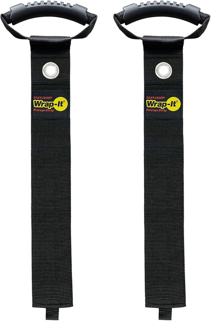 Easy-Carry Straps - 22" (2-Pack) Black