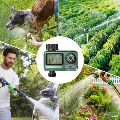 Outdoor Water Timer for Garden Hose, Programmable Sprinkler Timer
