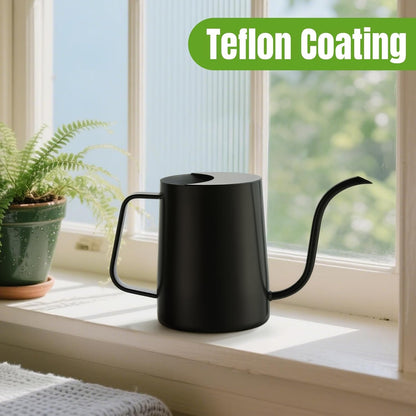 Watering Can Indoor Plants, Small Plant Watering Can, 12 oz, Black