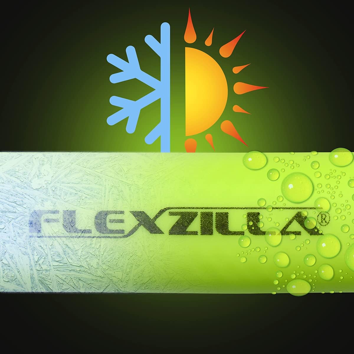 Air Compressor Hose, 3/8 in. x 100 ft., 1/4 in. MNPT Fittings, No-Kink, All Weather, Lightweight, Premium Hybrid Polymer, 300 PSI, ZillaGreen