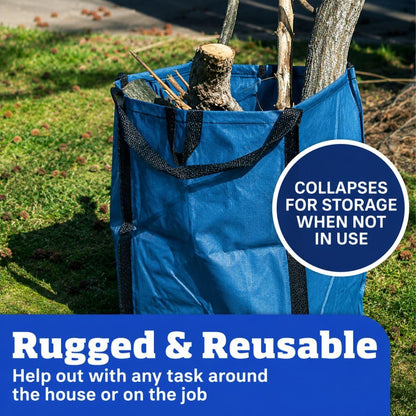 Heavy Duty Home and Yard Bags, Red