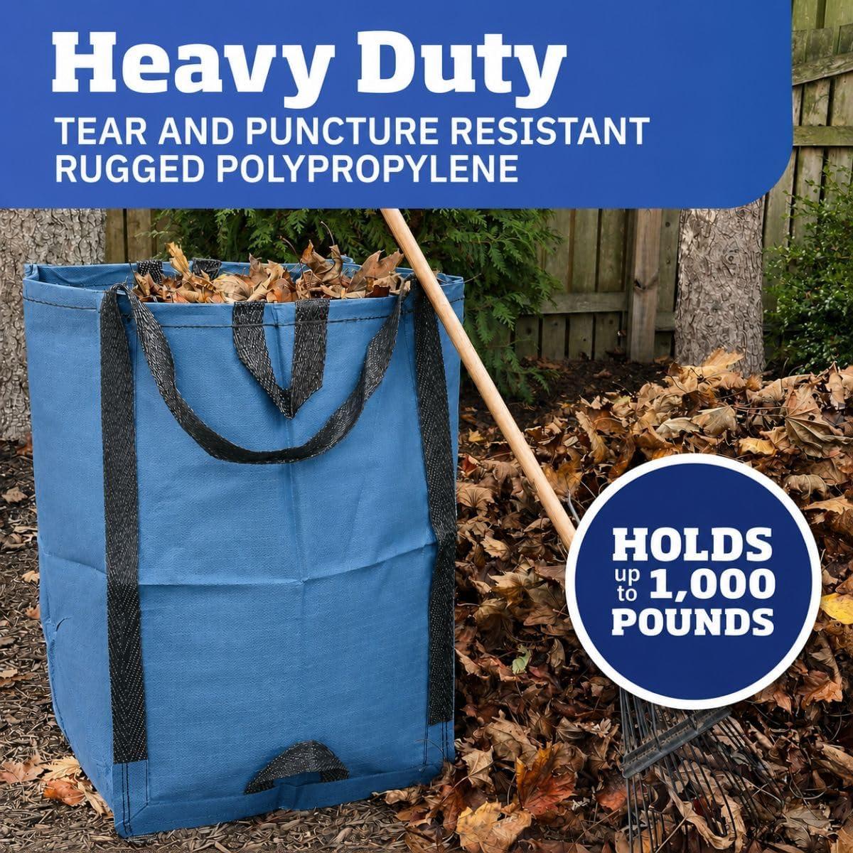 Heavy Duty Home and Yard Bags, Red