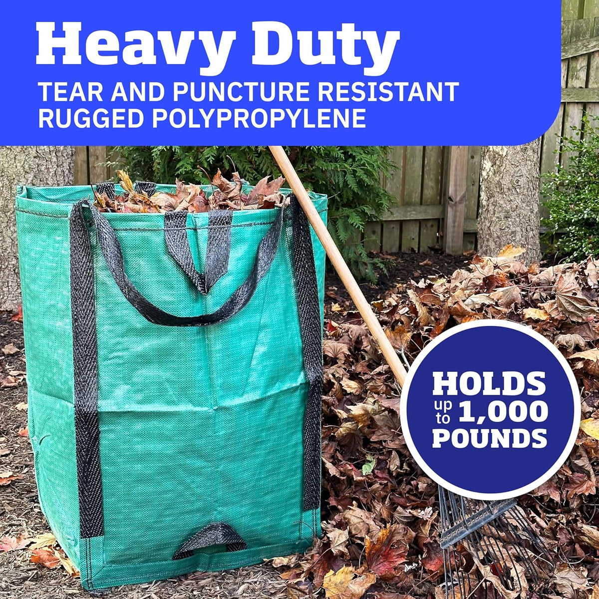Heavy Duty Home and Yard Bags, Red