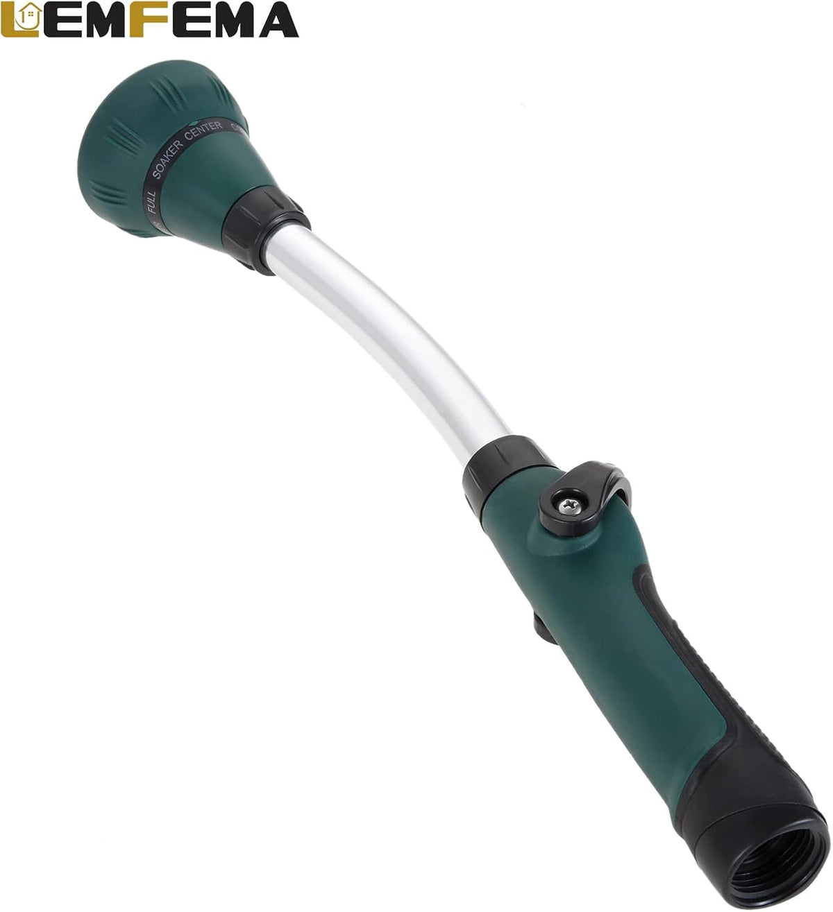 15 Inches Watering Wand & 8 Adjustable Watering Patterns and Valve