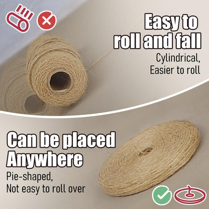 Garden Twine Strong Natural Jute 800 Feet Long Green Twine for Gardening Tomato Climbing Plant Tie Floristry Crafts Gift Wrapping Packing Decor (Green 2mm * 800feet)