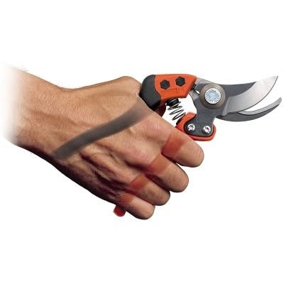 BAHPX-M2-L ERGO Medium Left-Hand Bypass Pruning Shears, 3/4" Cut Cap