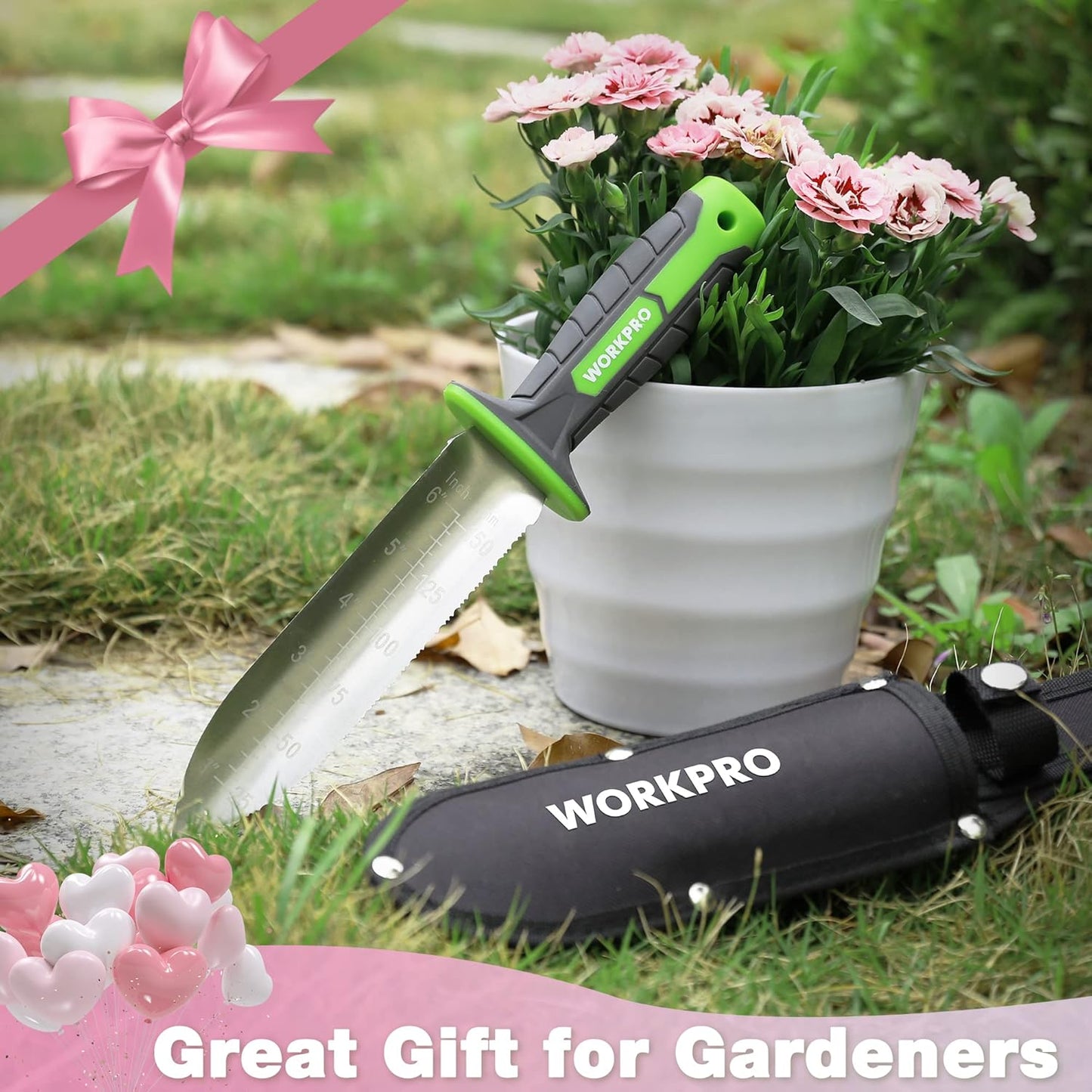 Hori Hori Garden Knife, Garden Tools with Oxford Sheath