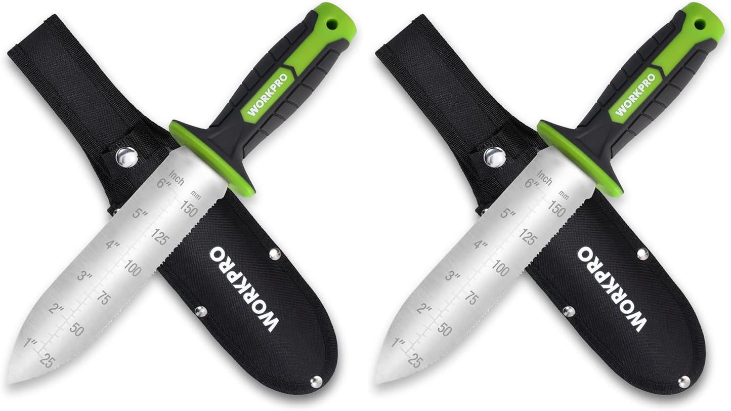 Hori Hori Garden Knife, Garden Tools with Oxford Sheath