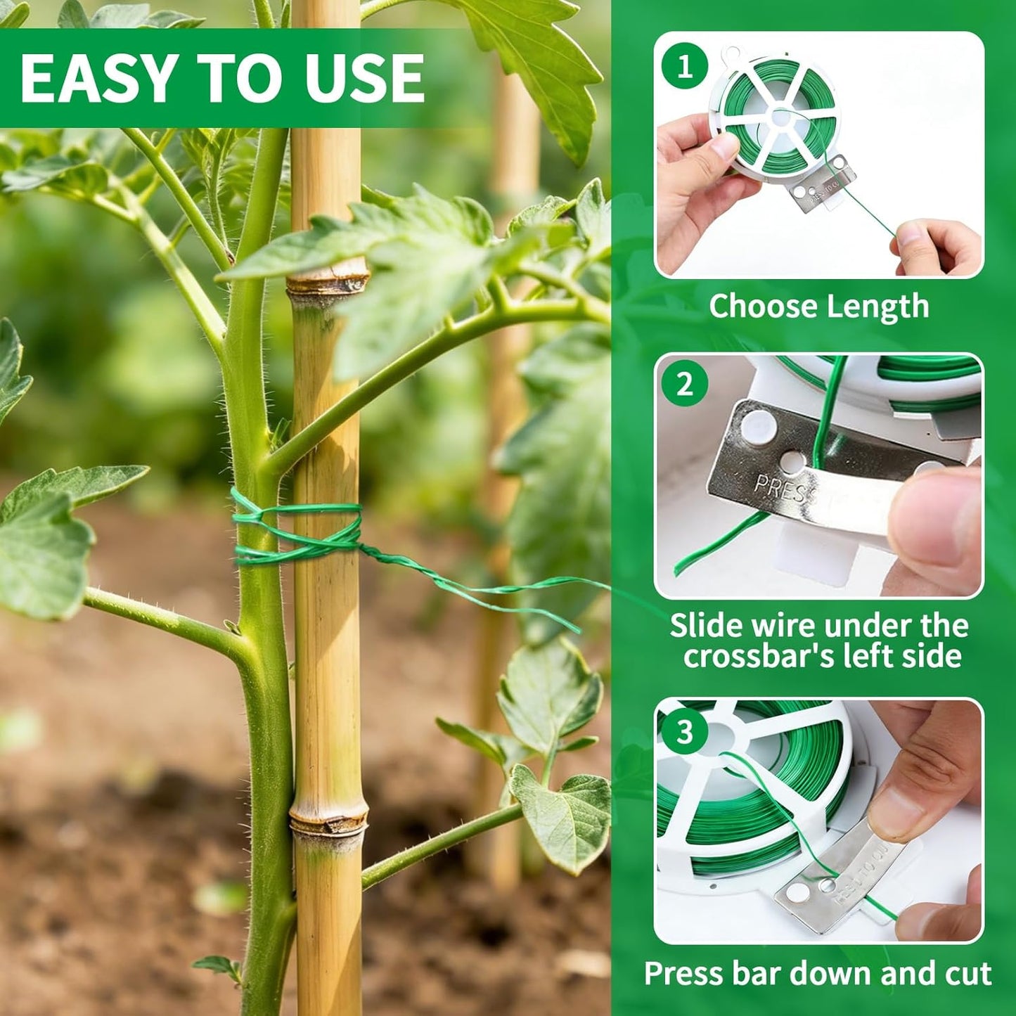 Gardening Tool Set, 10Pc Heavy Duty Garden Kit with Repotting Mat
