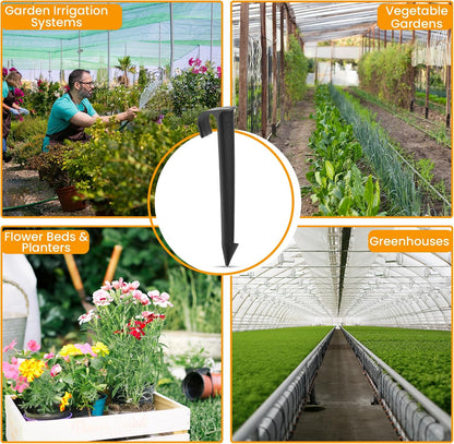 1/2" Irrigation Tubing Anchor Stakes 32-Pack