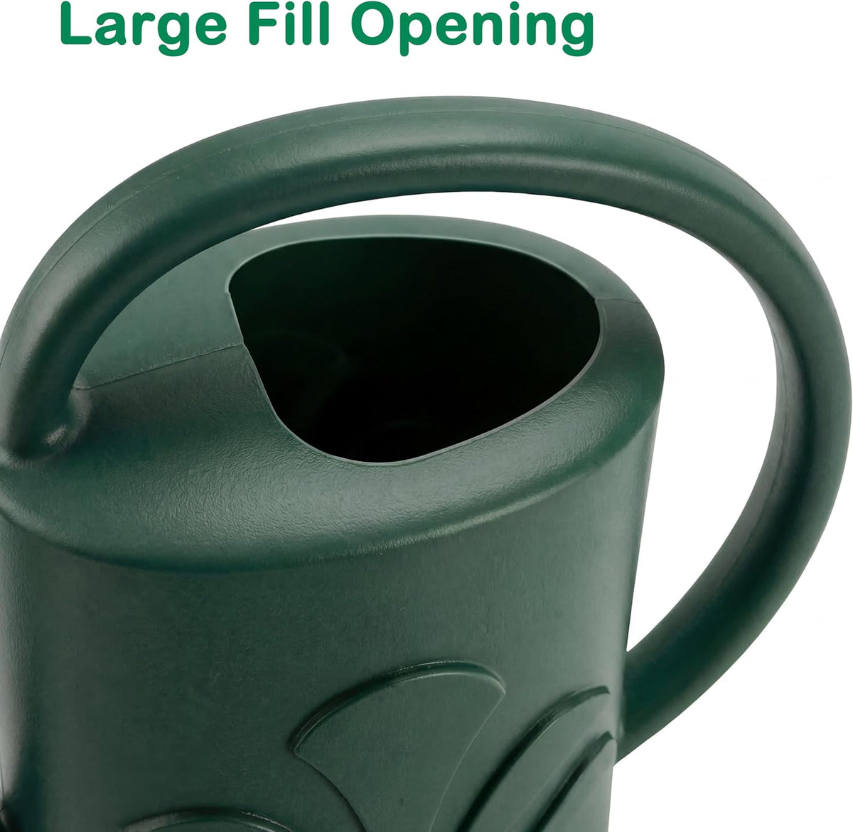 1 Gallon Watering Can Outdoor, Watering Can for Indoor & Outdoor Plants, Flower with Detachable Sprinkler Head