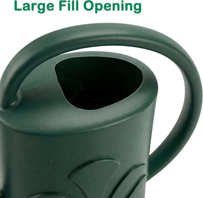 1 Gallon Watering Can Outdoor, Watering Can for Indoor & Outdoor Plants, Flower with Detachable Sprinkler Head