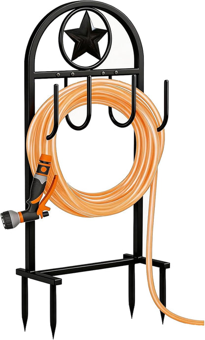 Garden Hose Holder,100ft Capacity Hose Reel,Star Style