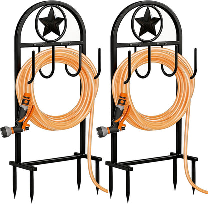Garden Hose Holder,100ft Capacity Hose Reel,Star Style