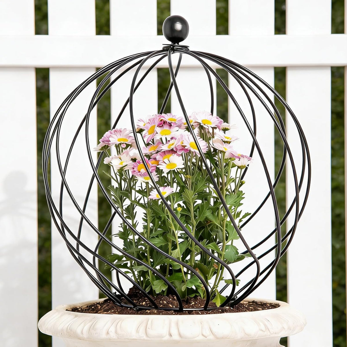 Obelisk Trellis Garden - 27" Metal Climbing Support for Vines
