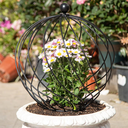 Obelisk Trellis Garden - 27" Metal Climbing Support for Vines