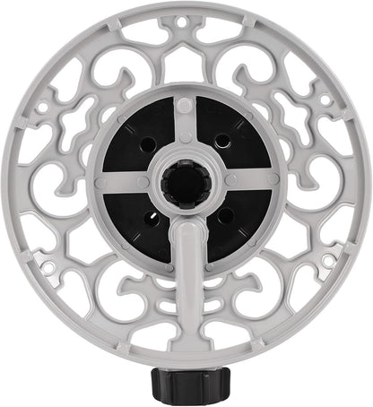 Turret Pattern Sprinkler, 8-Pattern Stationary Water Sprinkler on Metal Decorative Base for Watering Small and Large Yards, Lawns, Garden or Odd Shaped Areas