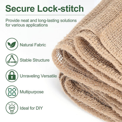 50FT x 40IN Natural Burlap Plant Covers for Winter Freeze Protection