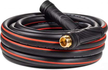 Short Garden Hose 2ft x 5/8",Rubber Water Hose for Hose Reel