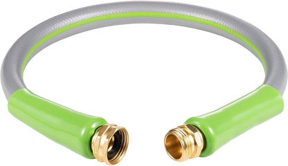 Short Garden Hose 2ft x 5/8",Rubber Water Hose for Hose Reel