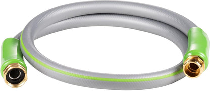 Short Garden Hose 2ft x 5/8",Rubber Water Hose for Hose Reel