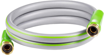 Short Garden Hose 2ft x 5/8",Rubber Water Hose for Hose Reel