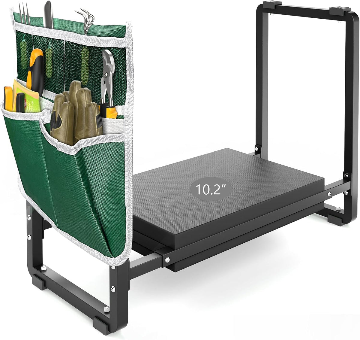 Garden Kneeler and Seat, 10.2" Wider Heavy Duty Thick for Kneeling and Seat