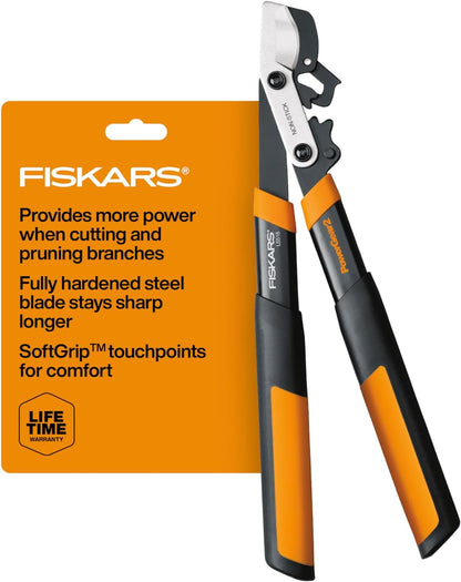 32” PowerGear2 Garden Bypass Loppers, 2" Cut Capacity Tree Trimmer