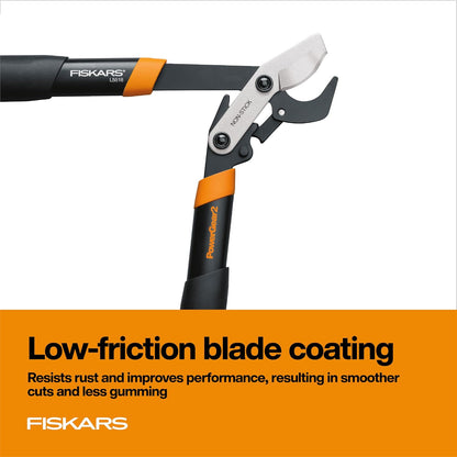 32” PowerGear2 Garden Bypass Loppers, 2" Cut Capacity Tree Trimmer