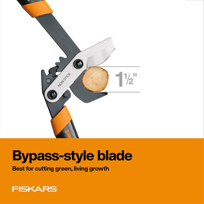 32” PowerGear2 Garden Bypass Loppers, 2" Cut Capacity Tree Trimmer