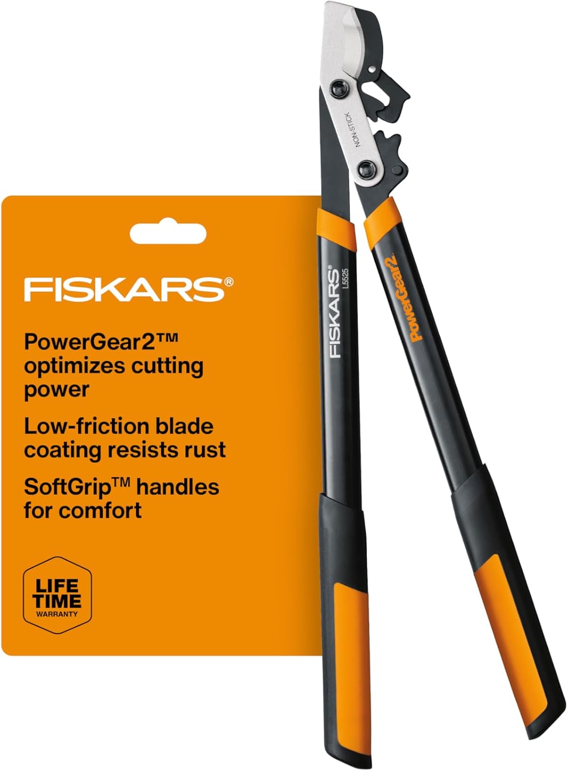 32” PowerGear2 Garden Bypass Loppers, 2" Cut Capacity Tree Trimmer