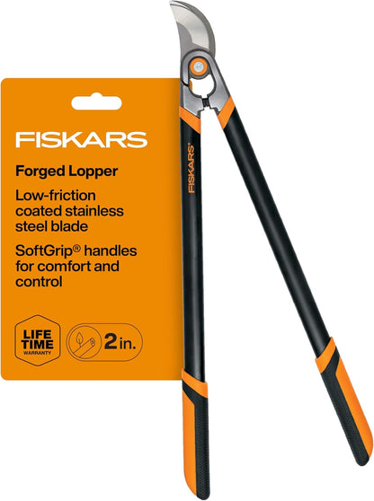 32” PowerGear2 Garden Bypass Loppers, 2" Cut Capacity Tree Trimmer
