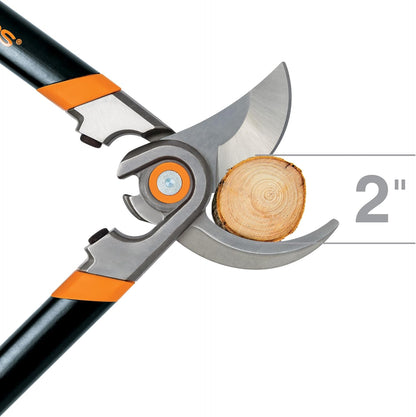 32” PowerGear2 Garden Bypass Loppers, 2" Cut Capacity Tree Trimmer